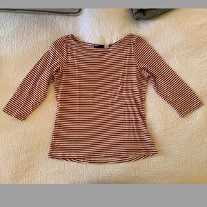 BDG Red/White Stripe Top